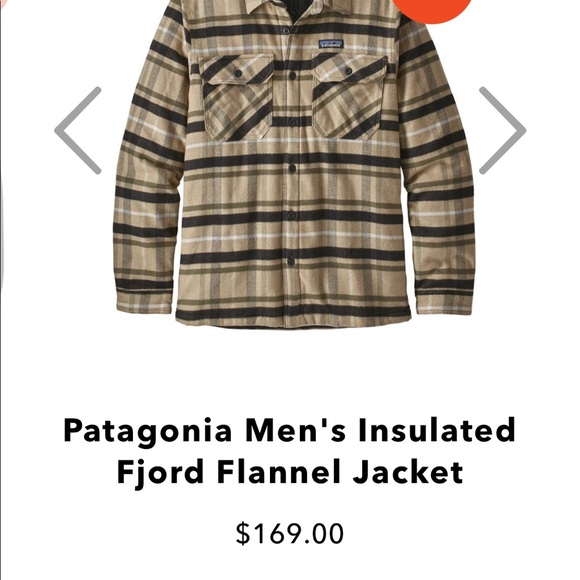 Patagonia insulated flannel jacket - Picture 2 of 2